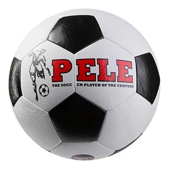 М'яч футбольний чорно-білий гібридний Pele