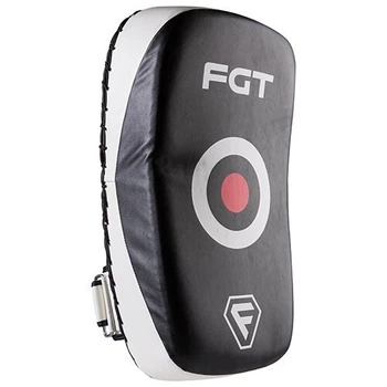 Лапа пады для тайского бокса черно-белая FGT Flex