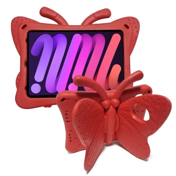Чохол STR EVA метелик дитячий Apple iPad Mini 7 (8.3" екран) Red