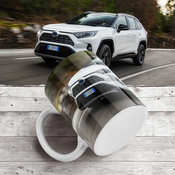 Чашка с фотографией Toyota RAV4 330 мл