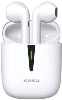 Наушники Kaku KSC-550 Shulang in-Ear Bluetooth Headset White