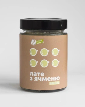 Лате Смак Життя из ячменя без кофеина ванильное 140 г