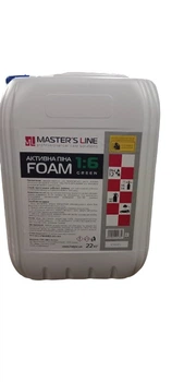 Пінка для безконтактного миття 22кг HELPIX MASTER'S LINE GREEN (1:8)