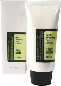 Крем солнцезащитный с экстрактом алоэ Cosrx Aloe Soothing Sun Cream SPF50 PA+++ 50 мл