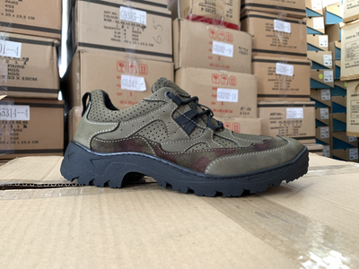 Тактичні камуфляжні кросівки під форму для ЗСУ армійські олива 41 27 см (11110831)