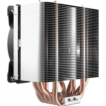 Кулер процесорний PCCOOLER GI-H58U CORONA R універсальний 134 х 100 х 152 мм, TDP: 240 Вт, висота 152 мм, червона підсвітка