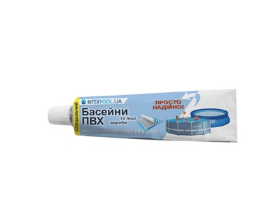 Клей для басейнів IntexPool ПВХ для швидкої фіксації 40 г тюбик (IP-170812)