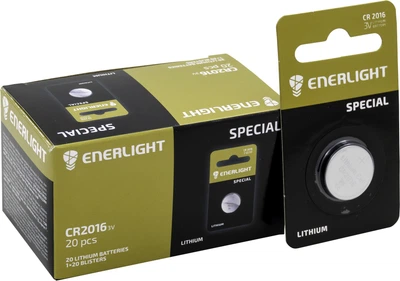 Батарейка Enerlight Lithium CR 2016 Bli 20 шт (70160101H)