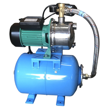 Насосна станція VOLKS pumpe JY1000-24 (1,1 кВт) нержавіюча сталь (в зборі), на гребінці