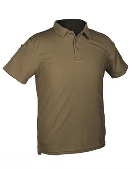 Тактическая футболка летняя поло, футболка ЗСУ Олива MIL-TEC M