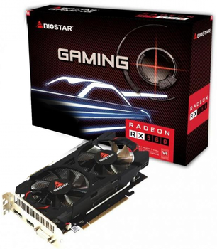 Видеокарта Biostar PCI-Ex Radeon RX 560 4GB GDDR5 (128bit) (1175/6000) (1 x HDMI, 1 x DisplayPort, 1 x DVI) (VA5615RF41-SBHRA-BS2)