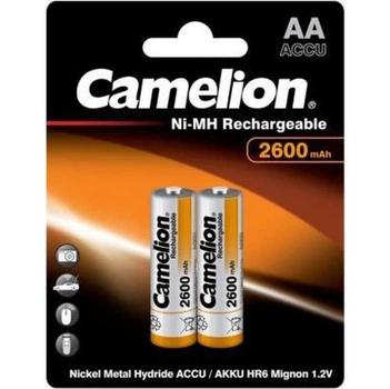 Батарейки "Camelion" AA/R06 (1.2V, Ni-Mh, 2600mAh, блістер, 2шт)