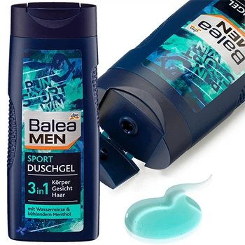 Чоловічий освіжаючий гель для душу Balea Men Sport 3в1 300мл