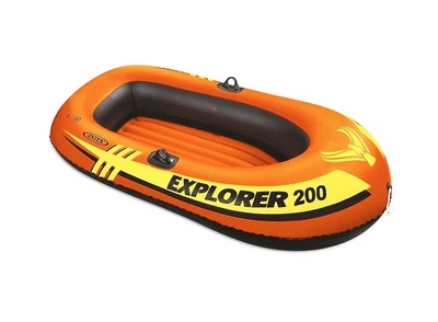 Надувная лодка Intex Explorer 200 185х94 см полутораместная винил Разноцветный (IP-167405)