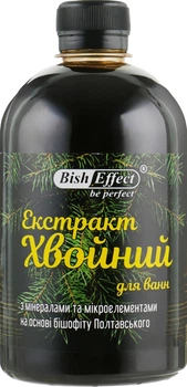 Средство для ванн "Экстракт хвойный с минералами и микроэлементами" - Bisheffect 1000ml (668271-21955)