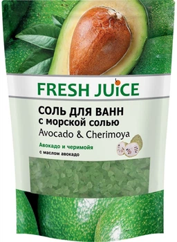 Соль для ванны дой-пак - Fresh Juice Avocado & Cherimoya 500g (310435-27450)
