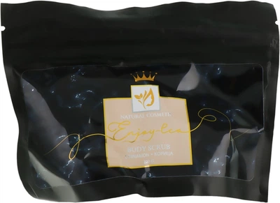 Натуральний сольовий скраб для тіла "Кориця" - Enjoy & Joy Enjoy Eco Cinnamon 220g (663955-27300)
