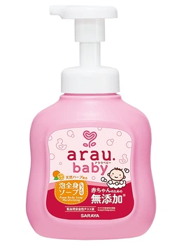 Дитяча гель-піна для купання, зволожувальна - Arau Baby Full Body Soap 450ml (324323-31020365)