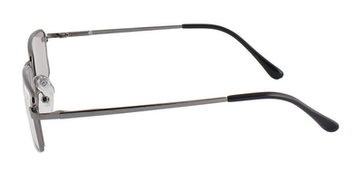 Очки для зрения с серой тонировкой в металлической оправе Универсальные Fabrika 1001 "стандарт"