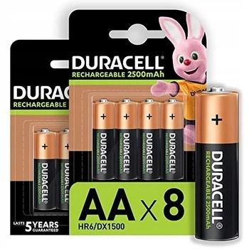 Акумулятор Duracell Recharge AA 2500 мА·год 8 шт