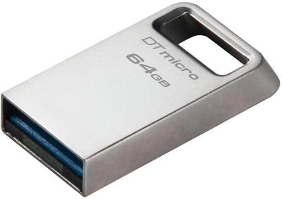 Флеш память USB Kingston DataTraveler Micro Gen2 64GB USB-A Flash Drive (DTMC3G2/64GB)