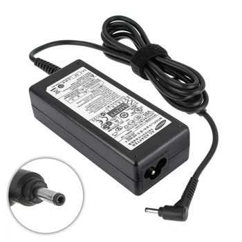 Блок питания для ноутбука Samsung 19V, 3.16A, 60W, 3.0*0.8mm, Black, L-образный разъём (Samsung Ultrabook Series 5, Chromebook Series 9) High Copy (2210264)