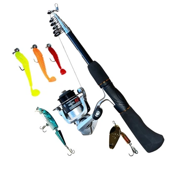 Набор рыболовный Black King 8 1.8 м + BratFishing Nitro 1000