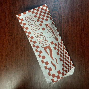 Куточок паперовий для хот-дога HotDog (клітка) 500шт Європак (248)