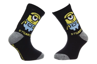Носки Minions Stuart 31-34 black/gray 35124-1
