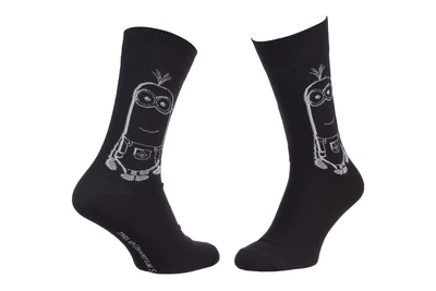 Носки Minions Minion Close Up 1-pack 39-42 black 93154967-1