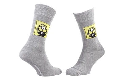 Носки Minions Minion In Square 1-pack 39-42 light gray 93153667-6