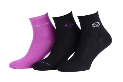 Носки Sergio Tacchini 3-pack 35-37 black/pink 13840444-2