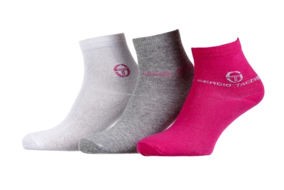 Носки Sergio Tacchini 3-pack 36-41 white/gray/pink 13896812-2