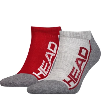 Носки Head Performance Sneaker Unisex 2-pack 39-42 gray/red 791018001-070