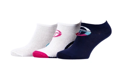 Носки Sergio Tacchini 3-pack 27-30 gray/white/blue 83894148-2