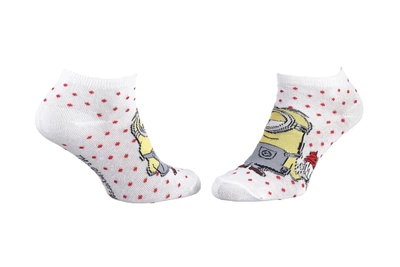 Носки Minions Minions All Over Dots 1-pack 36-41 white 13894812-8