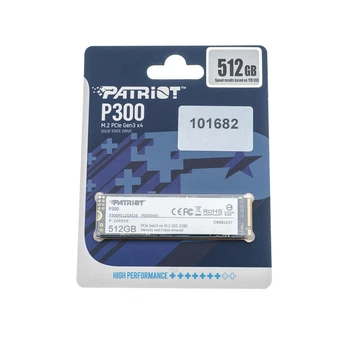 Patriot P300 512GB M.2 2280 NVMe PCIe 3.0 x4 3D NAND TLC