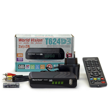 ТВ-ресивер World Vision T624D3