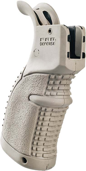 Рукоятка пистолетная прорезиненная FAB Defense AGR-43 для AR-15 Coyote Tan (24100068)