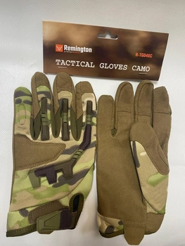 Тактичні рукавиці військові-армійські Remington L CAMO