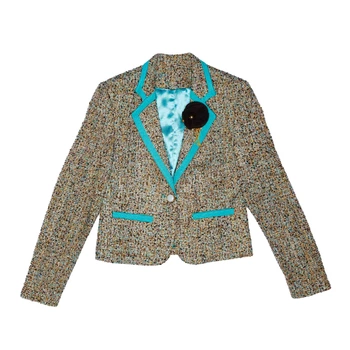 Жакет для девочки Badi Junior 1513 164 см Серый
