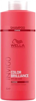 Шампунь для яскравості кольору жорсткого фарбованого волосся Wella Professionals Invigo 1000 мл