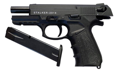 Шумовий пістолет Stalker Mod. 2918 Black