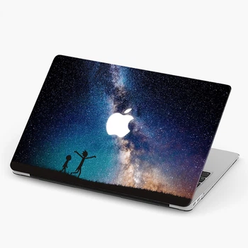 Чехол пластиковый для Apple MacBook Pro 13 A1706 / A1708 / A1989 / A2159 Рик и Морти (Rick and Morty) макбук про case hard cover (9648-1563)