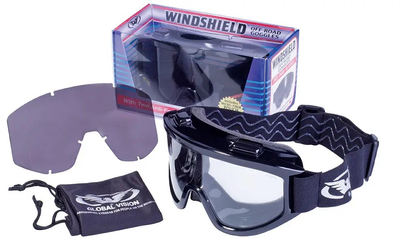 Захисні тактичні маска окуляри Wind-Shield KIT (змінні лінзи) Anti-Fog