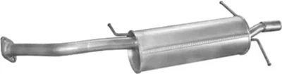 Глушитель POLMO Mazda 626 91-97/MX6 91- 1.8i/2.0i kat (12.05)-(858737) (Polmo-12.05)