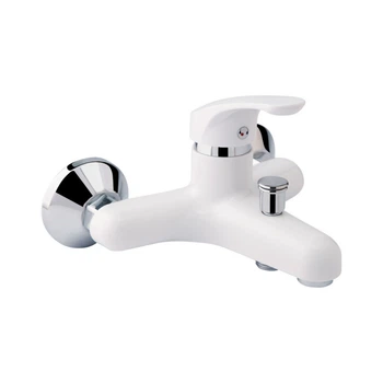 Змішувач для ванни з ABS-пластику Brinex 36W 006 білий/хром
