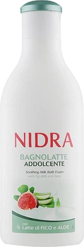 Пена-молочко для ванны с инжирным молоком и алоэ "Успокаивающая" - Nidra Soothing Milk Bath Foam With Fig Milk And Aloe 750ml (955212-44665)