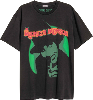 Marilyn manson hotsell t shirt h&m