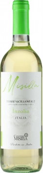 Вино Misilla Inzolia Terre Siciliane IGP белое сухое 0.75 л 12% (8017437000949)